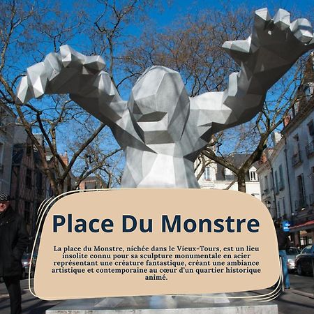 L'Oeillet - Place Plumereau Tours Dış mekan fotoğraf