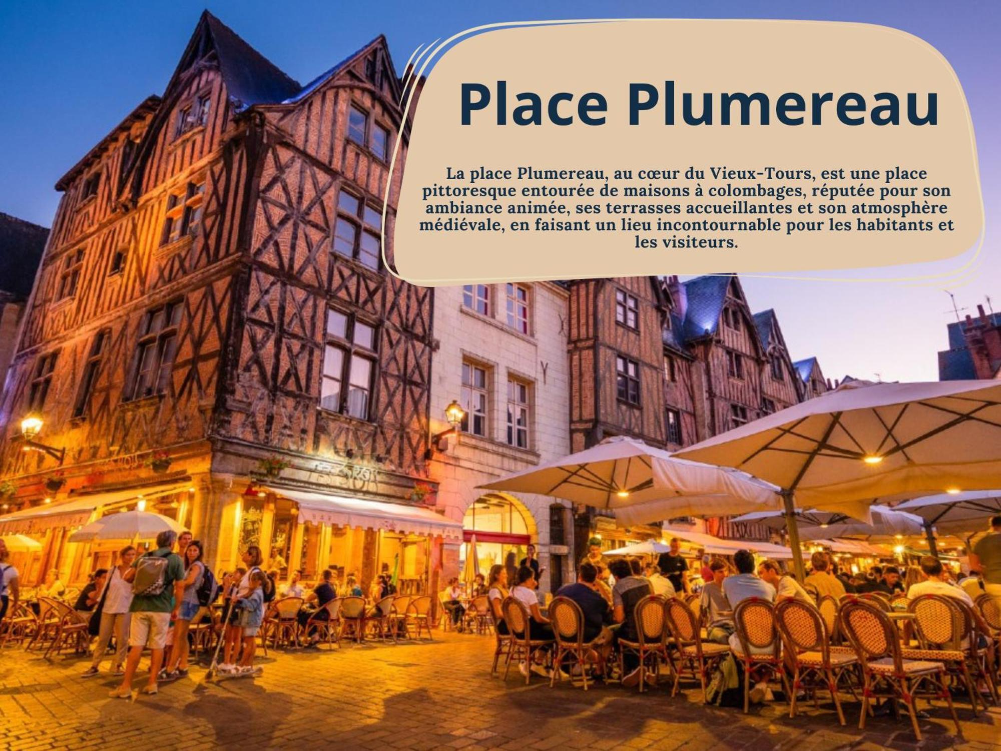 L'Oeillet - Place Plumereau Tours Dış mekan fotoğraf